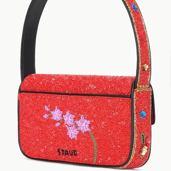 STAUD Tommy Beaded Bag Year Of The Snake - Picture 4 of 6